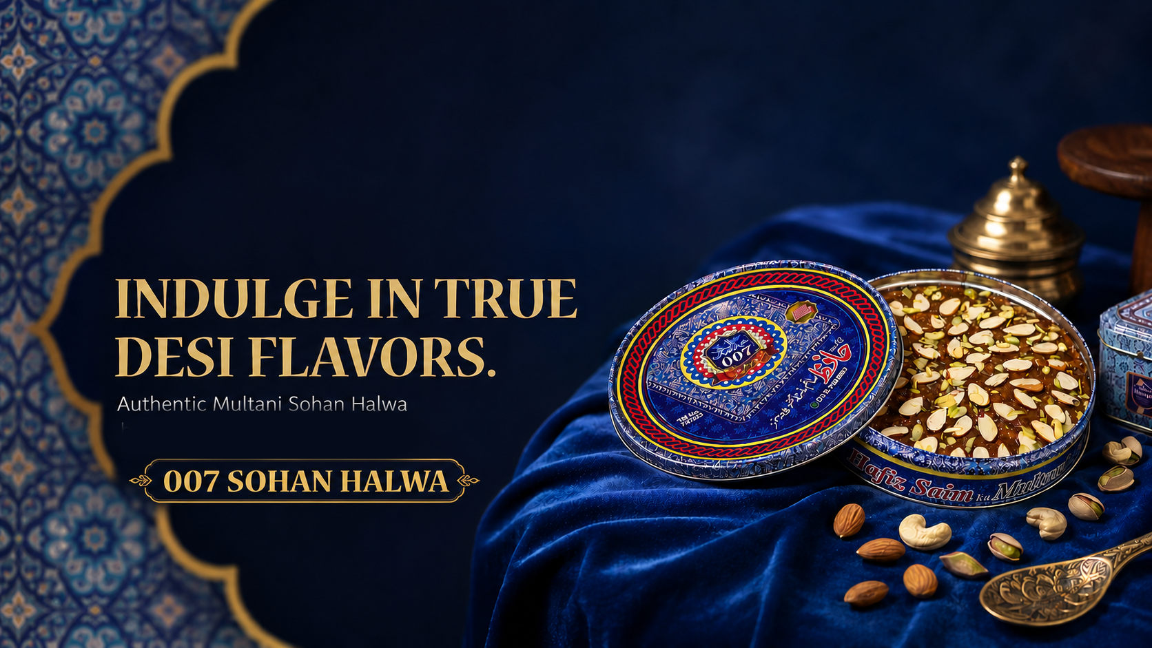 007 Sohan Halwa โ Indulge in True Desi Flavors. Authentic Multani Sohan Halwa